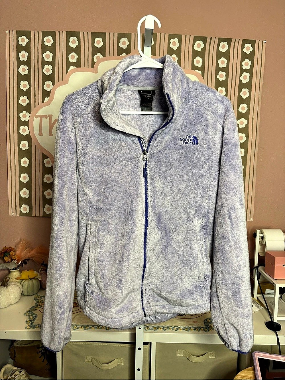The North Face Osito Fleece Jacket Purple Full-Zip